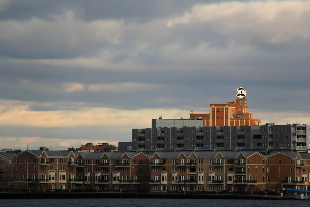 Contrast Security's office at Natty Boh Tower in Baltimore