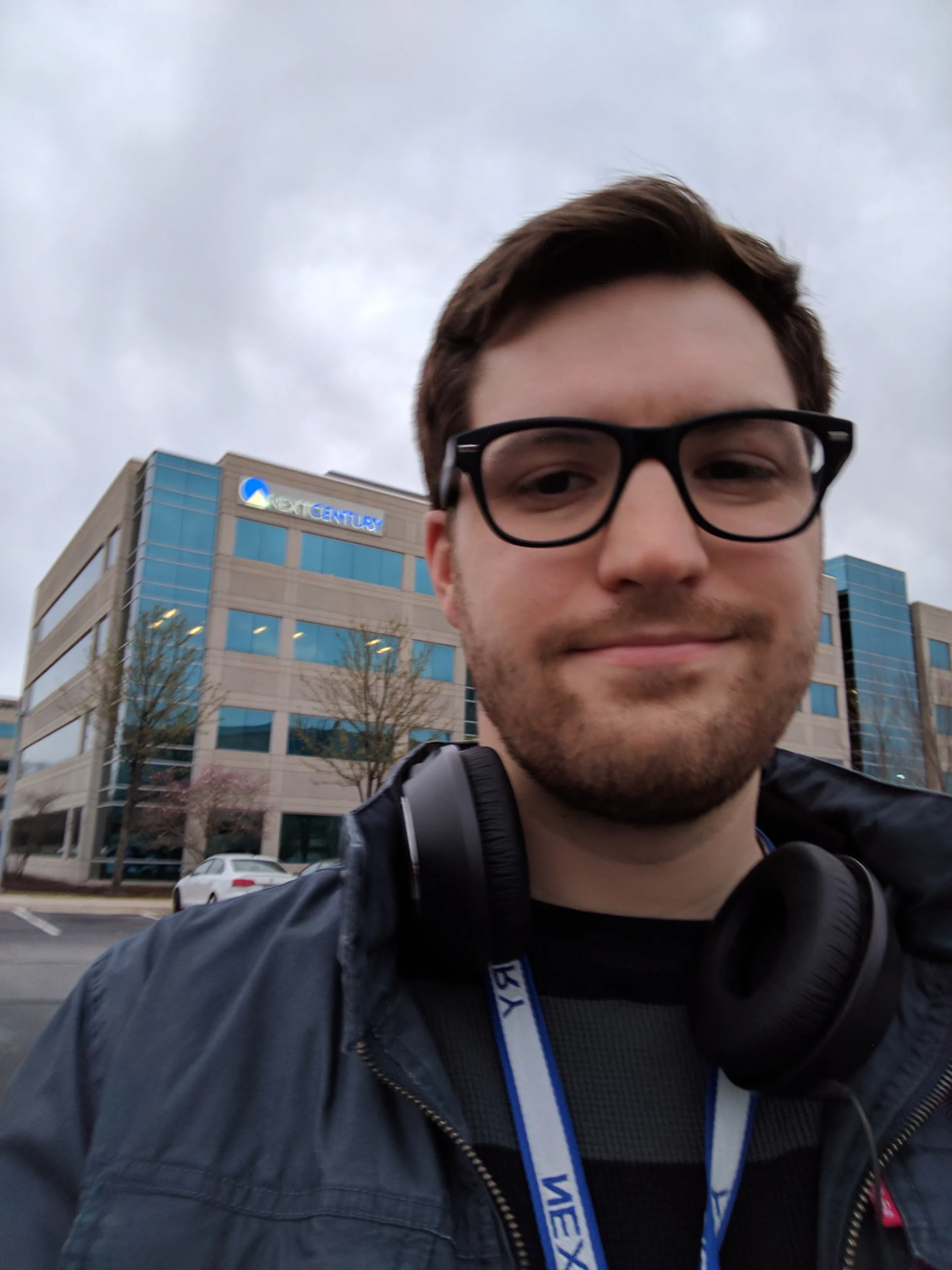 Me at Next Century's HQ