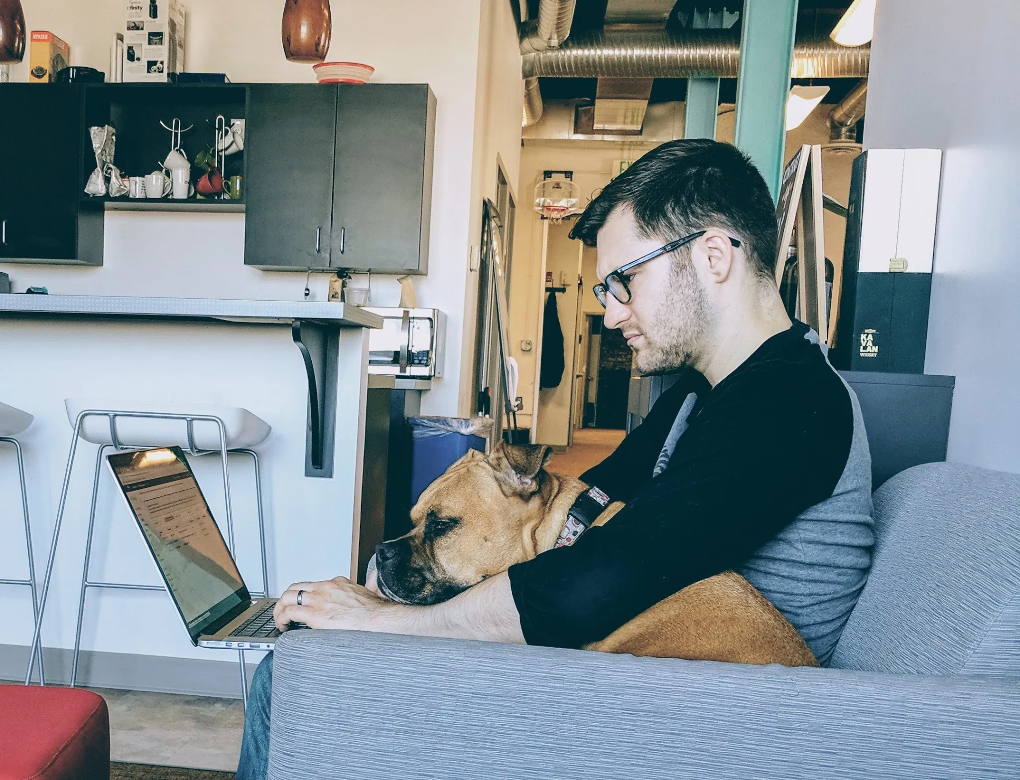 Working hard on the Contrast Java agent in Contrast Security's Baltimore office